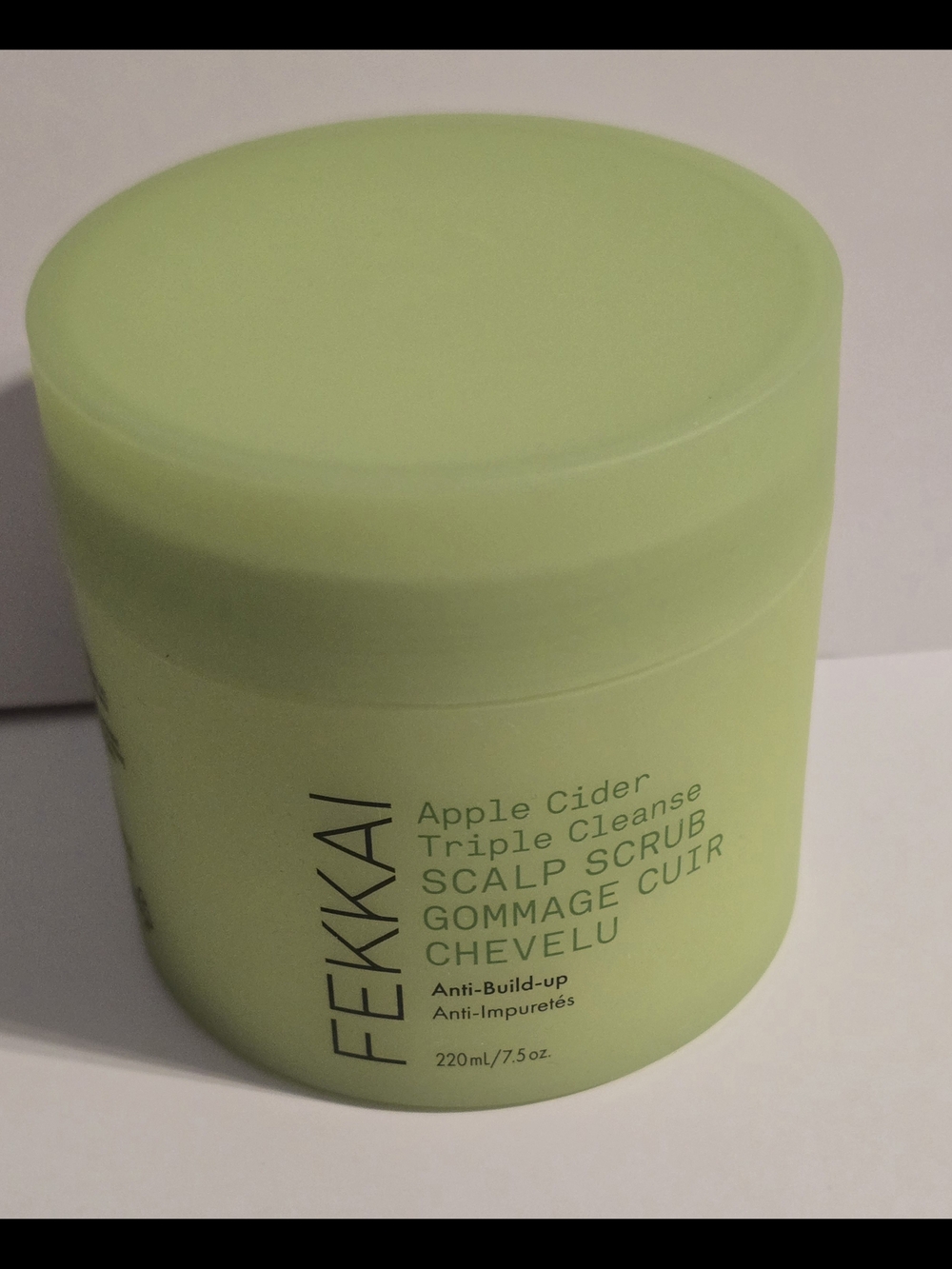 FEKKAI Apple Cider Triple Cleanse Scalp Scrub — Green